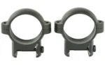 Burris Company Inc. Burris Steel Signature Zee Ring Pairs 1" Medium Matte - alternate view 2