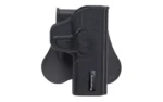 Bulldog Cases Bulldog Rapid Release Polymer Holster with Paddle Fits Standard 1911 Style Autos Black RH - alternate view 2