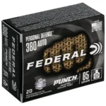 Federal Cartridge Co. Federal Personal Defense Punch Handgun Ammunition .380 Auto 85 gr JHP 1000 fps 20/ct - alternate view 2
