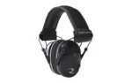 Radians Inc. Radians Dual Microphone Electronic Earmuff 3.5mm Stereo Jack 23dB Black Grey - alternate view 2