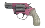 Charter arms Chic Lady Handgun .38 Spl 5rd Capacity 2" Barrel Pink with Black Compact Grip - alternate view 2
