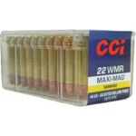 CCI Ammunition CCI MAXI-MAG 22WMR HP 50/2000 - alternate view 2
