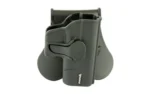 Bulldog Cases Bulldog Rapid Release Polymer Holster with Paddle Fits Glock 43 Black RH - alternate view 2