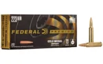 Federal Cartridge Co. Federal Gold Medal Berger Hybrid Rifle Ammunition .223 Rem 73 gr BTHP 2800 fps 20/ct - alternate view 2