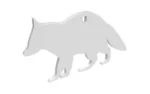Birchwood Casey AR500 3/8" Steel 1 Hole Animal Silhouette Target - Raccoon 1/ct - alternate view 2