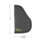 Sticky Holsters Gen 1 Medium Sticky Pocket Holster for 3.8" Sub-Compact Medium Frame Double Stack Autos with Laser Black Ambi