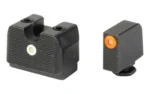 Rival Arms Inline Tritium Night Sights Orange for Glock MOS Double Stack Models - alternate view 2