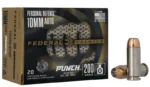 Federal Cartridge Co. Federal Personal Defense Punch Handgun Ammunition 10mm Auto 200gr JHP 1100 fps 20/ct - alternate view 2