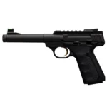Browning Buck Mark Plus Camper UFX Suppressor Ready Handgun .22 LR 10rd Magazine 6" 1/2-28 Threaded Barrel Black - alternate