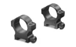 Leupold & Stevens Inc. Leupold 2-Piece Leupold BackCountry Cross-Slot Weaver-Style Rings 1" High - Matte Black - alternate