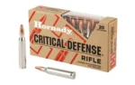 Hornady Mfg Hornady Critical Defense Rifle Ammunition .223 Rem 55 gr FTX 20/ct - alternate view 2