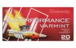 Hornady Mfg Hornady Superformance Varmint V-Max Rifle Ammunition .243 WSSM 75gr PT 3800 fps 20/ct - alternate view 2