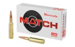 Hornady Mfg Hornady Match Rifle Ammunition 6.5 Creedmoor 147 gr ELD 2695 fps 20/ct - alternate view 2