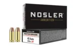 Nosler Bullets Inc. Nosler ASP Suppressor Ready Handgun Ammunition .45 ACP 230gr JHP 850 fps 50/ct - alternate view 2