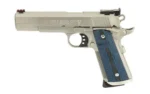 Colt Manufacturing Colt Gold Cup Trophy Handgun .45 Auto 8rd Magazine 5" Barrel Stainless Finish G10 Grips Fiber Sights