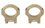 Warne Manufacturing Company Warne HyperLite 34mm Medium Dark Earth Scope Rings - alternate view 2