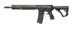 Daniel Defense M4A1 RISII Rifle 5.56mm NATO 32rd Magazine 14.5" Pinned and Welded Barrel FDE - alternate view 2