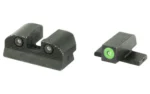 Sig Sauer XRAY3 SIGHT SET DAY/NIGHT NO 6 GRN FRT NO 8 REAR SQ NOTCH - alternate view 2