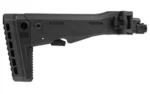 Leapers Inc. Leapers UTG PRO AK Side Folding Stock for Straight Tang QD Mounts Black - alternate view 2