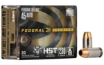 Federal Cartridge Co. Federal Premuim Personal Defense Centerfire Handgun Ammunition .45 ACP 230 gr JHP 890 fps 20/ct