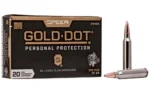 Speer Ammunition SPR GOLD DOT 223 REM 75GR SP 20/200 - alternate view 2