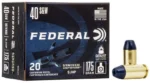 Federal Cartridge Co. Federal Syntech Defense Handgun Ammunition .40 S&W 175gr SJHP 1000 fps 50/ct - alternate view 2