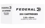 Federal Cartridge Co. Federal American Eagle Rifle Ammunition 5.56mm NATO 55gr FMJ 3165 fps 200/ct - alternate view 2