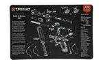 Gsm TekMat 11x17 Gun Cleaning Mat- Smith & Wesson M&P - alternate view 2
