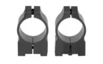 Warne Manufacturing Company Warne 2-Piece Maxima Fixed Scope Ringmounts with Grooved Receiver - Tikka 1" Medium Matte