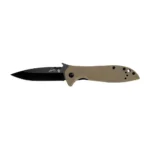 Kershaw Knives Kershaw CQC- 4K Folding Knife 3-1/4" Drop Point Blade Coyote Brown - alternate view 2
