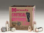 Hornady Mfg Hornady Critical Defense Lite Handgun Ammunition 9mm Luger 100 gr FTX 1125 fps 25/ct - alternate view 2