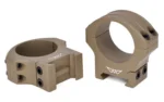 Warne Manufacturing Company Warne HyperLite 30mm High Dark Earth Scope Rings - alternate view 2