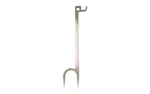Birchwood Casey single Hook Steel Target Hanger Ground Stake - White - alternate view 2