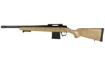 Christensen Arms Ridgeline Scout Rifle .308 Win 10rd Magazine 16" Carbon Fiber Barrel Tan/Black Webbing Stock - alternate