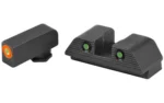 Ameriglo Trooper Tritium Sight Set Green with Orange Front Green with Black Rear for Glock Gen 5 - alternate view 2