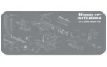 AOB Wheeler Delta Series Ar-15 Maintenance Mat Delta Ar-15 Maintenance Mat - alternate view 2