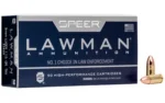 Cci Speer Lawman Handgun Ammunition 9mm Luger 115 gr TMJ-RN 115GR TMJ 50/ct - alternate view 2