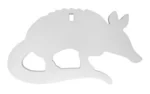 Birchwood Casey AR500 3/8" Steel 1 Hole Animal Silhouette Target - Armadillo 1/ct - alternate view 2