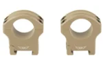 Warne Manufacturing Company Warne HyperLite 1 inch High Dark Earth Scope Rings - alternate view 2