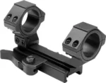 NcSTAR Inc. NcStar AR-15 Integral Rings & Base Cantilever Scope Mount QR Weaver Style / Rear Ring 30mm & 1" Inserts