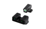 Truglo Tritium Pro Night Sights Fit Taurus Millennium G2 / 709 Slim / 740 Slim White Outline Front/Rear Green - alternate