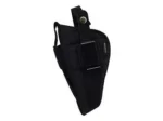 Bulldog Cases Bulldog Extreme Handgun Holster with Belt Loop and Clip for 1911 Style with Up to 5" Barrel Black Ambi