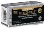 Cci Speer Gold Dot Short Barrel Personal Protection Rimfire Ammunition .22 WMR 40 gr HP 1050 fps 50/ct - alternate view 2