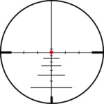 Konus Optics KonusPro 3-9x40mm Rifle Scope Engraved SFP Blue/Red Dot 550 Ballistic Reticle Illuminated Matte Black