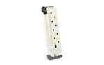 Chip Mccormick Custom Llc Chip McCormick M1911 Handgun Magazine .38 Super Mag w Pad Stainless Steel 10/rd - alternate view 2
