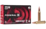 Federal FED AM EAGLE 223 REM 62GR FMJ 20/500 - alternate view 2