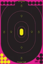 Birchwood Casey Shoot-N-C Pink Reactive Targets 12"x18" 5/ct - alternate view 2