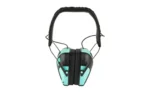 AOB Caldwell E-Max Pro 23db Electronic Earmuffs-Aqua - alternate view 2