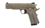 Tisas Arms Corp Tisas 1911 Raider B45R Handgun .45 Auto 8rd Magazine 5" Barrel FDE Cerakote G10 Grips - alternate view 2