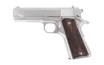 Tisas Arms Corp Tisas 1911 Tank Commander Handgun 9mm Luger 9rd Magazines (2) 4.25" Barrel Nickel - alternate view 2